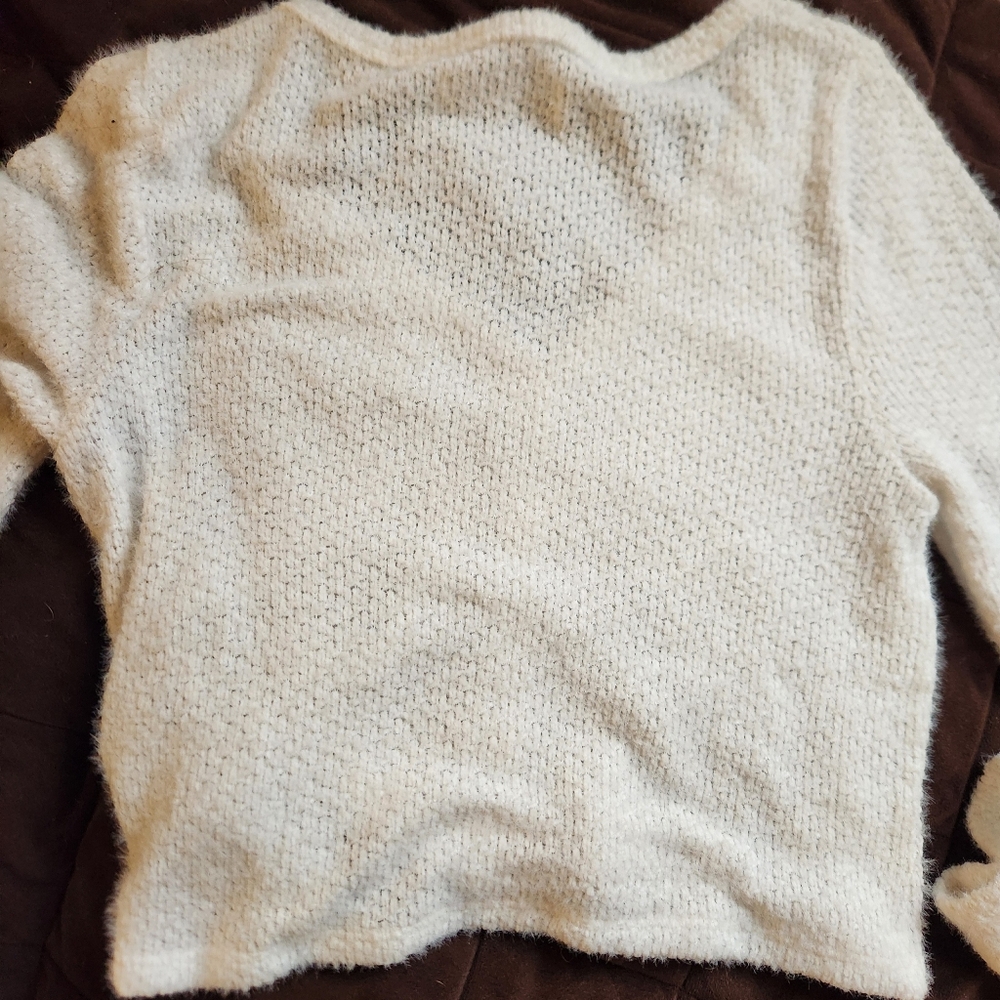 Hollister Cream Button-Up Cardigan - Picture 5 of 5